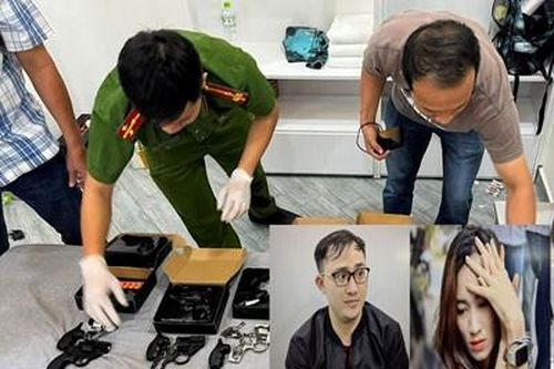 Đề nghị truy tố đôi nam nữ tàng trữ vũ khí và ma túy trong khu Đô thị Diamon City
