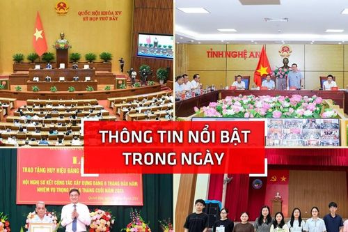 Nghệ An: Thông tin nổi bật ngày 25/6