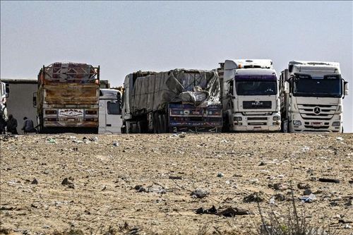 Ai Cập phối hợp với LHQ gửi hơn 2.000 xe tải viện trợ tới Gaza
