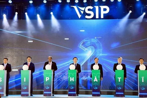 Phó Thủ tướng Trần Hồng Hà dự lễ khởi công Dự án VSIP Hà Tĩnh