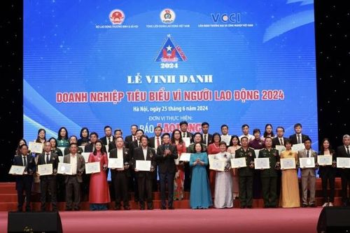 Vinh danh 'Doanh nghiệp tiêu biểu vì người lao động': Hướng tới những giá trị tốt đẹp trong xã hội