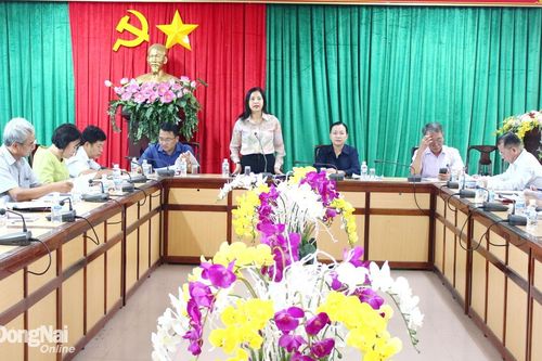 Khảo sát việc thực hiện chính sách hỗ trợ người có công tại huyện Cẩm Mỹ