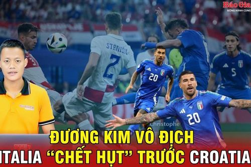 Đương kim vô địch Italia xém 'chết hụt' trước Croatia