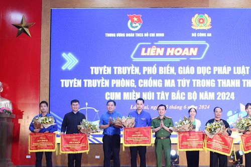 Liên hoan tuyên truyền, phổ biến, giáo dục pháp luật trong thanh thiếu niên cụm miền núi Tây Bắc Bộ năm 2024