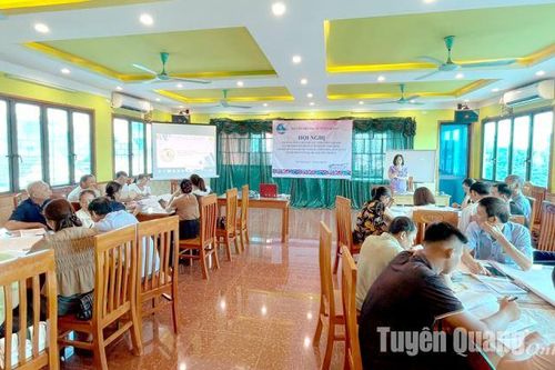 40 cán bộ thôn, người có uy tín được tập huấn nâng cao năng lực lồng ghép giới