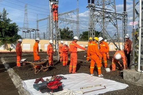 Truyền tải điện Gia Lai: Tăng cường hỗ trợ thi công đường dây 500kV mạch 3