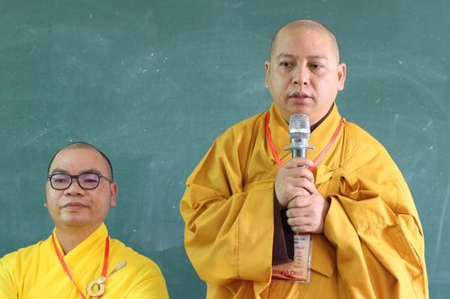 Bình Thuận: Ban Hoằng pháp GHPGVN tỉnh thăm, thuyết giảng tại trường hạ Tòng Lâm Vạn Thiện