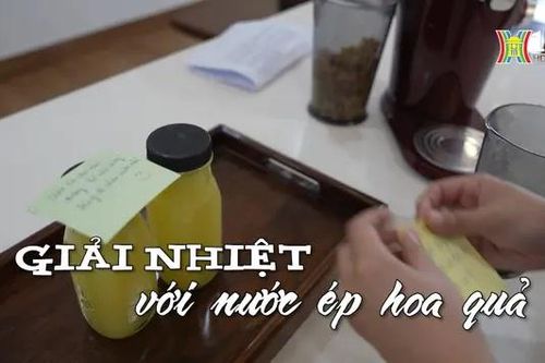 Giải nhiệt với nước ép hoa quả | Nhịp sống Hà Nội | 25/06/2024