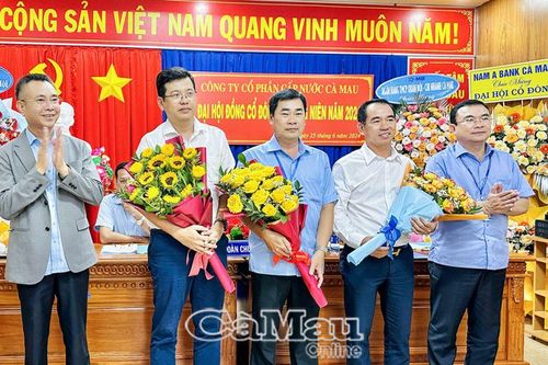 Đại hội đồng cổ đông thường niên năm 2024 Công ty Cổ phần Cấp nước Cà Mau