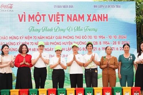 Công ty Coca-Cola Việt Nam chung tay hành động cho môi trường thêm xanh