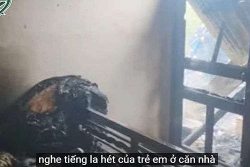 Hàng xóm bất lực trước tiếng la hét xé lòng của 3 đứa trẻ vụ cháy nhà ở Đà Lạt
