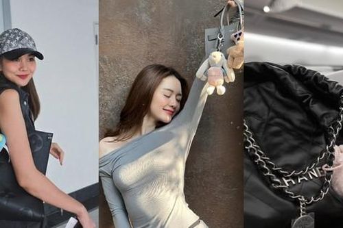 Các chị đẹp showbiz dạo này mê mẩn thú bông, đi đâu cũng mang theo