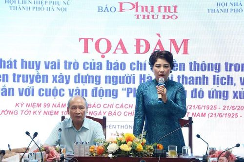 Phát huy vai trò của báo chí truyền thông trong xây dựng người Hà Nội thanh lịch, văn minh