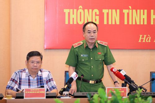 CATP Hà Nội thông tin một số vụ việc dư luận quan tâm