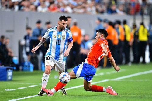 Messi hai lần được bầu hay nhất trận tại Copa America