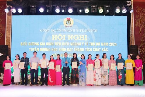 Biểu dương 164 gia đình tiêu biểu ngành y tế Thủ đô