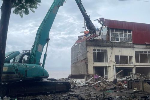 Hải Phòng: giải tỏa đối với 27 cơ sở vi phạm tại phường Vạn Hương