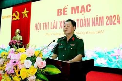Quân khu 3: Bế mạc Hội thi lái xe an toàn năm 2024