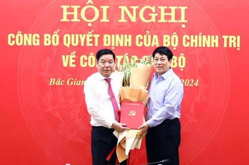 Trung tướng Nguyễn Văn Gấu giữ chức Bí thư Tỉnh ủy Bắc Giang