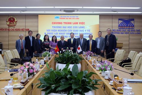 Trường ĐH Cửu Long đẩy mạnh hợp tác với Nhật Bản