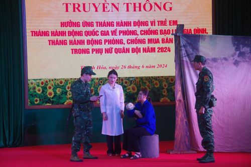 Nâng cao trách nhiệm phòng ngừa, đấu tranh ngăn chặn tội phạm mua bán người trong phụ nữ Quân đội