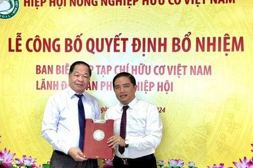 Nhà báo Đỗ Ngọc Thi được bổ nhiệm Phó Tổng Biên tập Tạp chí Hữu cơ Việt Nam