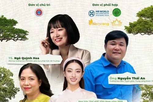 Hoa hậu Lương Thùy Linh tham gia các hoạt động nâng cao nhận thức bảo vệ môi trường cho người trẻ