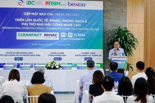 Nhiều công nghệ mới về nhiệt, điện lạnh được giới thiệu tại Cleanfact & RHVAC Vietnam 2024
