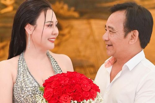 Hoa hậu Phan Kim Oanh bất ngờ về sự lãng mạn của NSƯT Quang Tèo