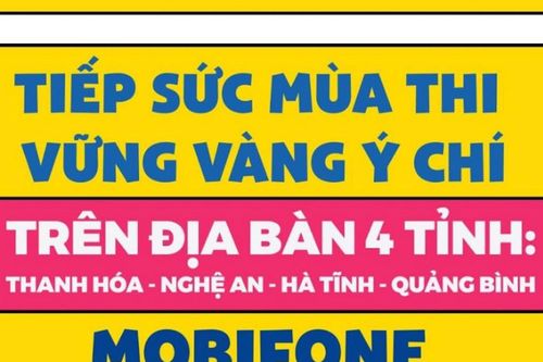 Mobifone tiếp sức mùa thi 2024 - Sẵn sàng đồng hành cùng sĩ tử