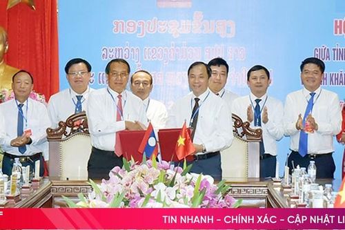 Hà Tĩnh và Khăm Muồn tăng cường hợp tác, triển khai các dự án phát triển kinh tế - xã hội