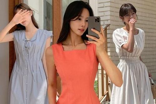 5 kiểu đầm chiết eo thon thả cho nàng eo bánh mì