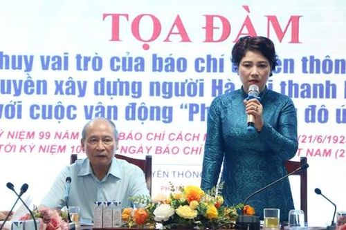 Phát huy vai trò của báo chí trong xây dựng văn hóa người Hà Nội