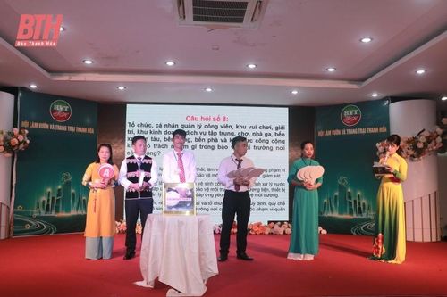 Hội thi 'Nhận thức kết hợp tuyên truyền về môi trường' năm 2024