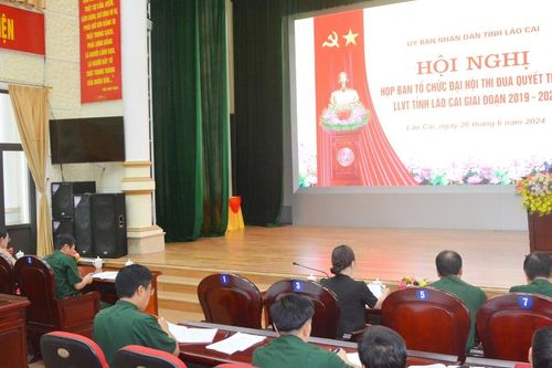 Triển khai nhiệm vụ chuẩn bị Đại hội thi đua Quyết thắng lực lượng vũ trang tỉnh Lào Cai