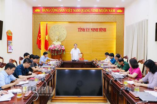Giao ban công tác Dân vận quý II