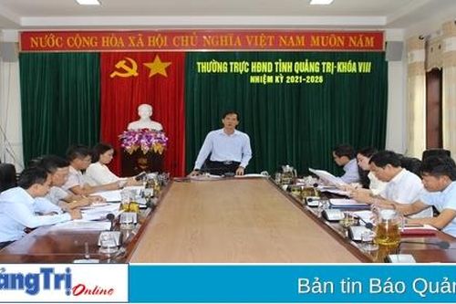 Thẩm tra một số nội dung trình các kỳ họp HĐND tỉnh khóa VIII