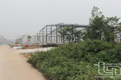 Nhiều dự án cụm công nghiệp vướng mặt bằng