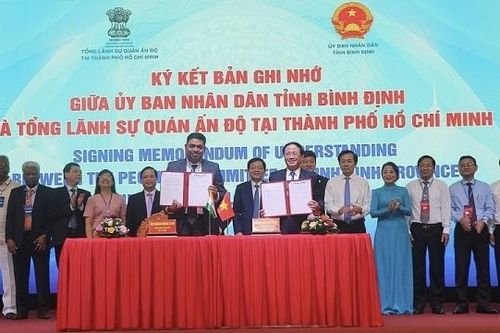 Đẩy mạnh quan hệ hợp tác giữa Bình Định (Việt Nam) và Ấn Độ