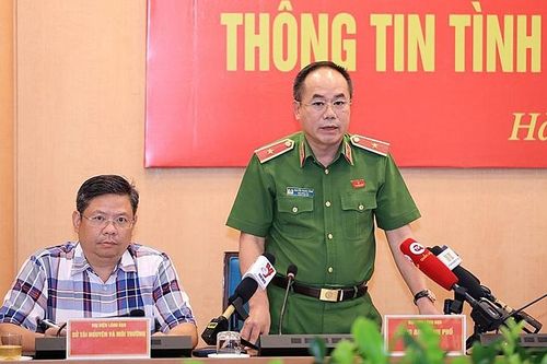 Công an Thành phố Hà Nội thông tin về nguyên nhân vụ cháy ở phố Trung Kính