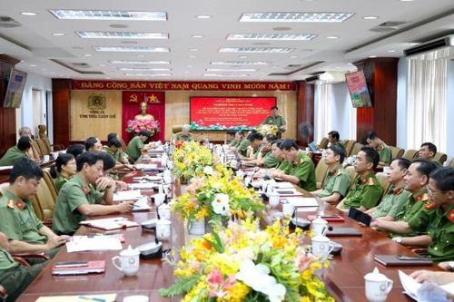 Công an Thừa Thiên Huế nghiệm thu đề tài khoa học cấp Bộ