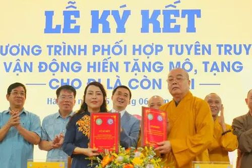 Giáo hội Phật giáo kêu gọi đăng ký hiến mô, tạng