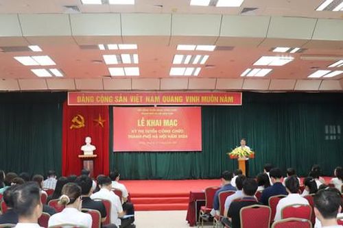 1.048 ứng viên dự tuyển công chức thành phố Hà Nội