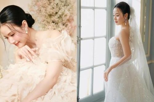 Ngắm váy cưới của Midu: Thiết kế đắt tiền nhất lại không phải mẫu đẹp nhất
