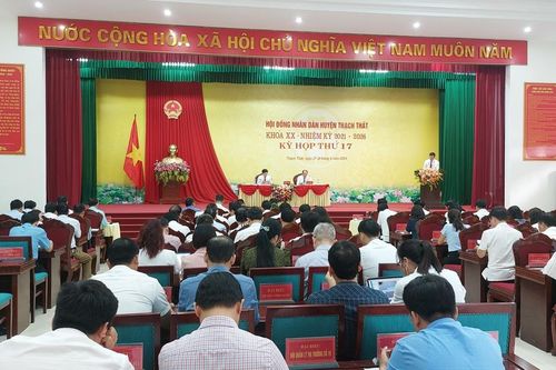 HĐND huyện Thạch Thất tổ chức kỳ họp thứ 17 khóa XX