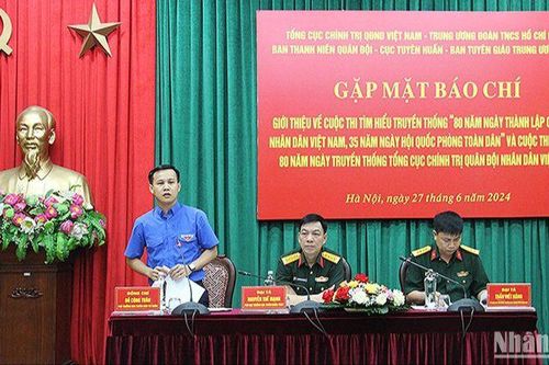 Thi tìm hiểu truyền thống Quân đội nhân dân Việt Nam qua tương tác trực tuyến