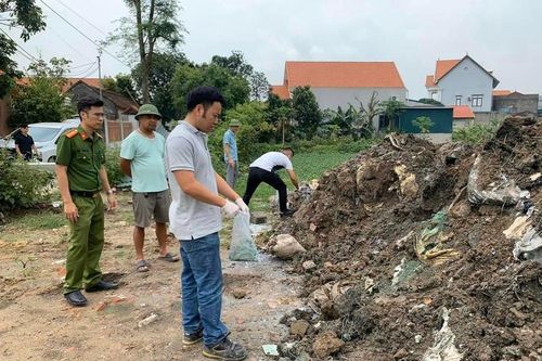 Hải Dương: Chôn lấp hơn 400 tấn chất thải, 3 đối tượng bị khởi tố