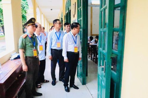Hải Phòng: Lãnh đạo TP kiểm tra công tác tổ chức Kỳ thi tốt nghiệp THPT năm 2024