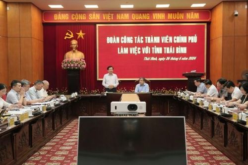 Sớm đưa Thái Bình trở thành cực tăng trưởng mới của khu vực đồng bằng sông Hồng