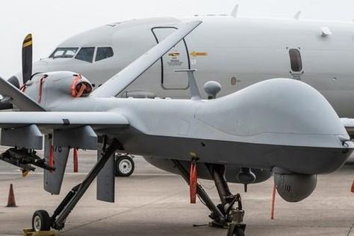 Máy bay không người lái MQ-9 Reaper chạm trán cường kích Su-34 của Nga ở Syria